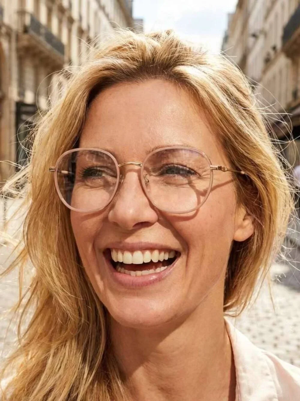 Gucci GG1198OA 002 Women Round Eyeglasses - Gold 53mm